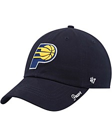 Women's Navy Indiana Pacers Miata Clean Up Logo Adjustable Hat