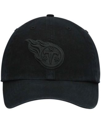 Men's Black Tennessee Titans Team Tonal Clean Up Adjustable Hat