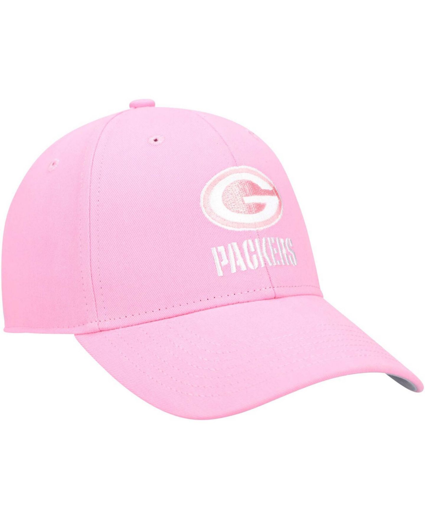 Кепка '47 Brand Pink Green Bay Packers Rose MVP Adjustable Hat для девочек — фото 4