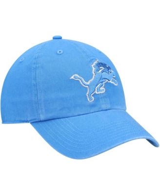 Boys Blue Detroit Lions Logo Clean Up Adjustable Hat