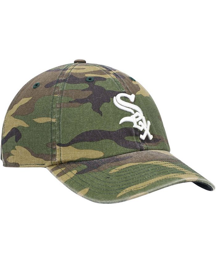 '47 Brand Men's Camo Chicago White Sox Team Clean Up Adjustable Hat ...