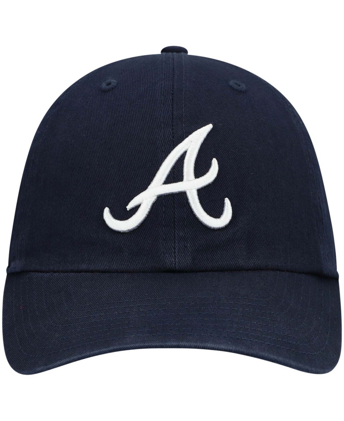 Men'sAtlanta Braves Heritage Clean Up Adjustable Hat - Navy