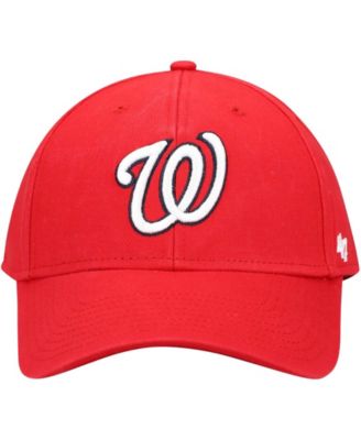 Men's Red Washington Nationals Legend MVP Adjustable Hat
