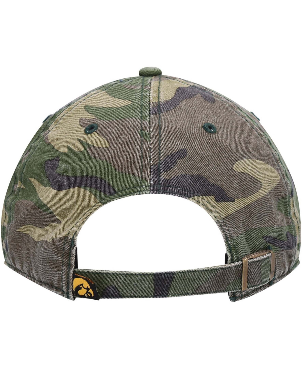 Men'sIowa Hawkeyes Clean Up Core Adjustable Hat - Camo