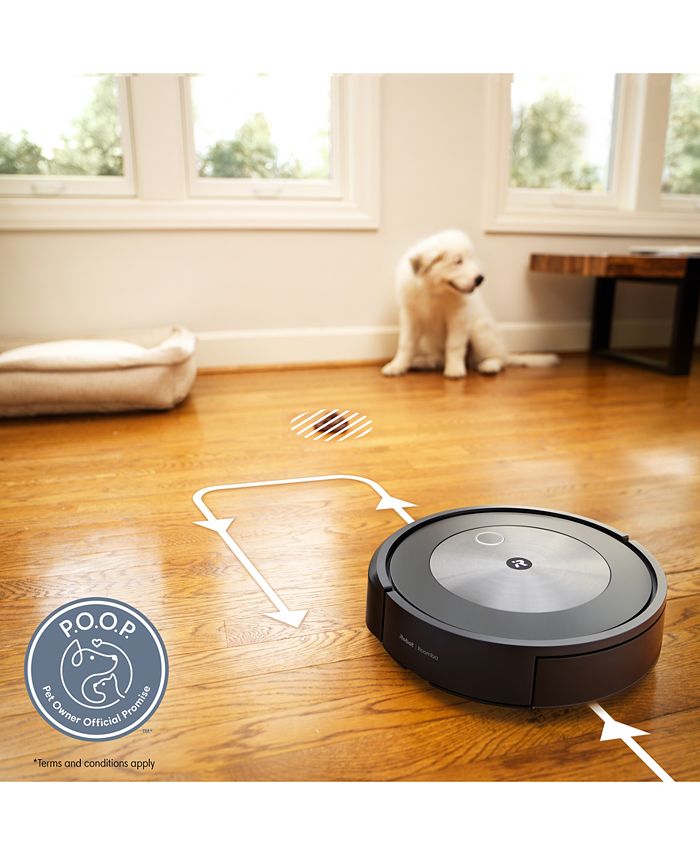 iRobot Roomba® j7 (7150) WiFi® Connected Robot Vacuum Macy's