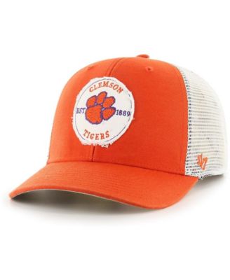 '47 Brand Men's Orange Clemson Tigers Howell MVP Trucker Snapback Hat