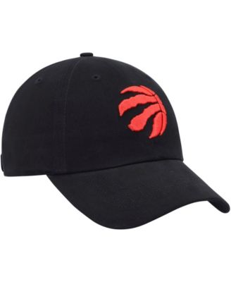 Women's Black Toronto Raptors Miata Clean Up Logo Adjustable Hat