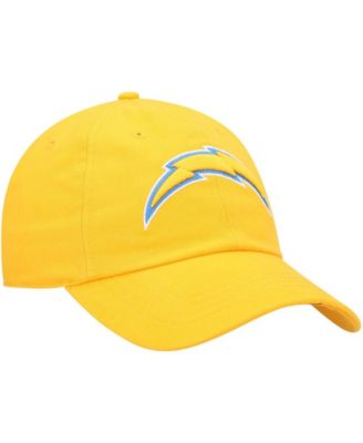 Women's Gold-Tone Los Angeles Chargers Miata Clean Up Secondary Logo Adjustable Hat