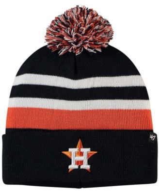 Line Cuffed Knit Hat with Pom \u0026 Reviews 