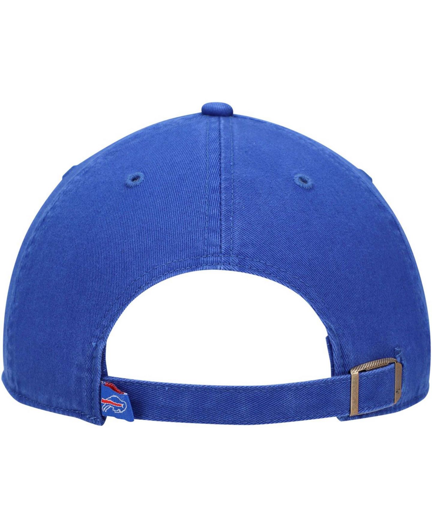 Мужская кепка '47 Brand Royal Buffalo Bills Clean Up Script Adjustable Hat — фото 5