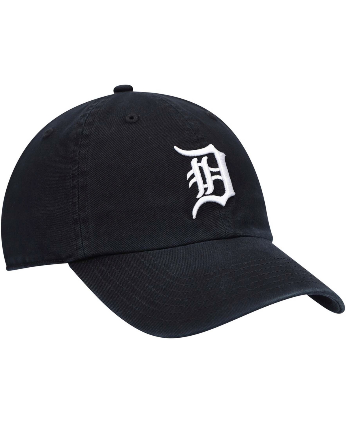 Shop 47 Brand Boys Navy Detroit Tigers Team Logo Clean Up Adjustable Hat
