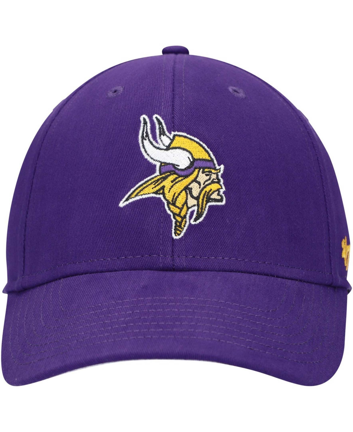 47 Brand Boys Purple Minnesota Vikings Basic Mvp Adjustable Hat In Purple