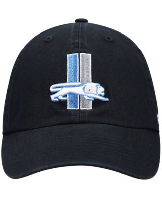 Men's Black Detroit Lions Clean Up Legacy Adjustable Hat