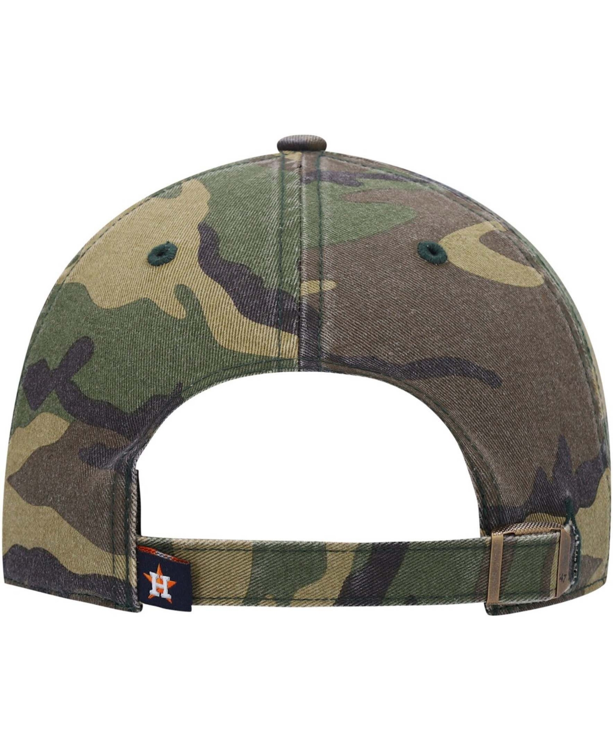 Men's Camo Houston Astros Team Clean Up Adjustable Hat