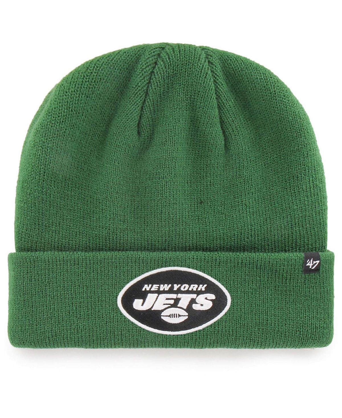 Shop 47 Brand Boys Green New York Jets Basic Cuffed Knit Hat