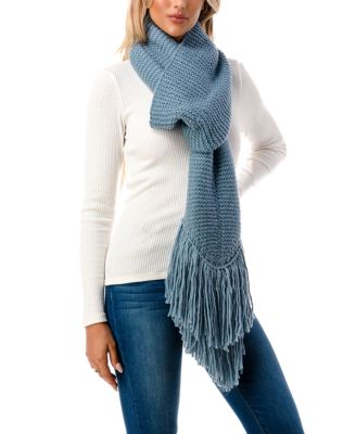 Women's Ultra Soft Fringe-Trim Winter Scarf