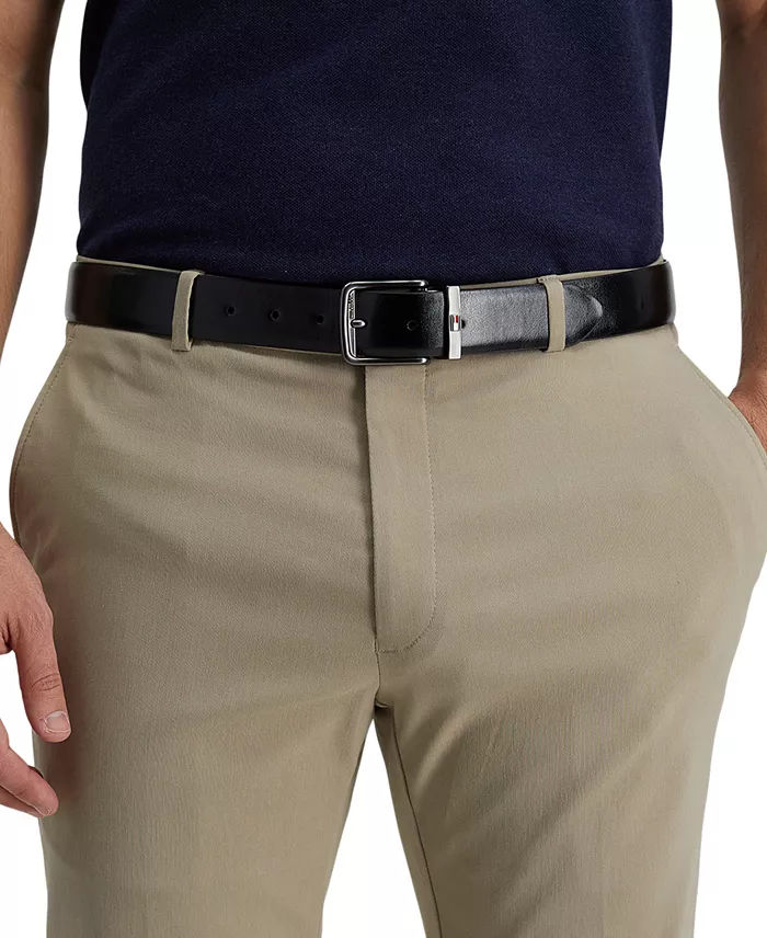 Men's Reversible Harness Buckle Stretch Belt - thumbnail 4