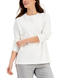 Cotton High-Low Sweatshirt, Created for Macy's