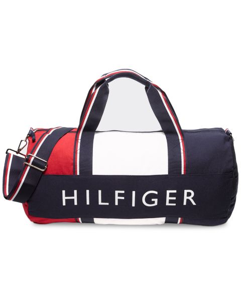Мужская сумка Tommy Hilfiger Harbor Point Colorblocked Duffel, цвет: Небесно-голубой