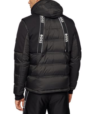 hugo boss reflective coat