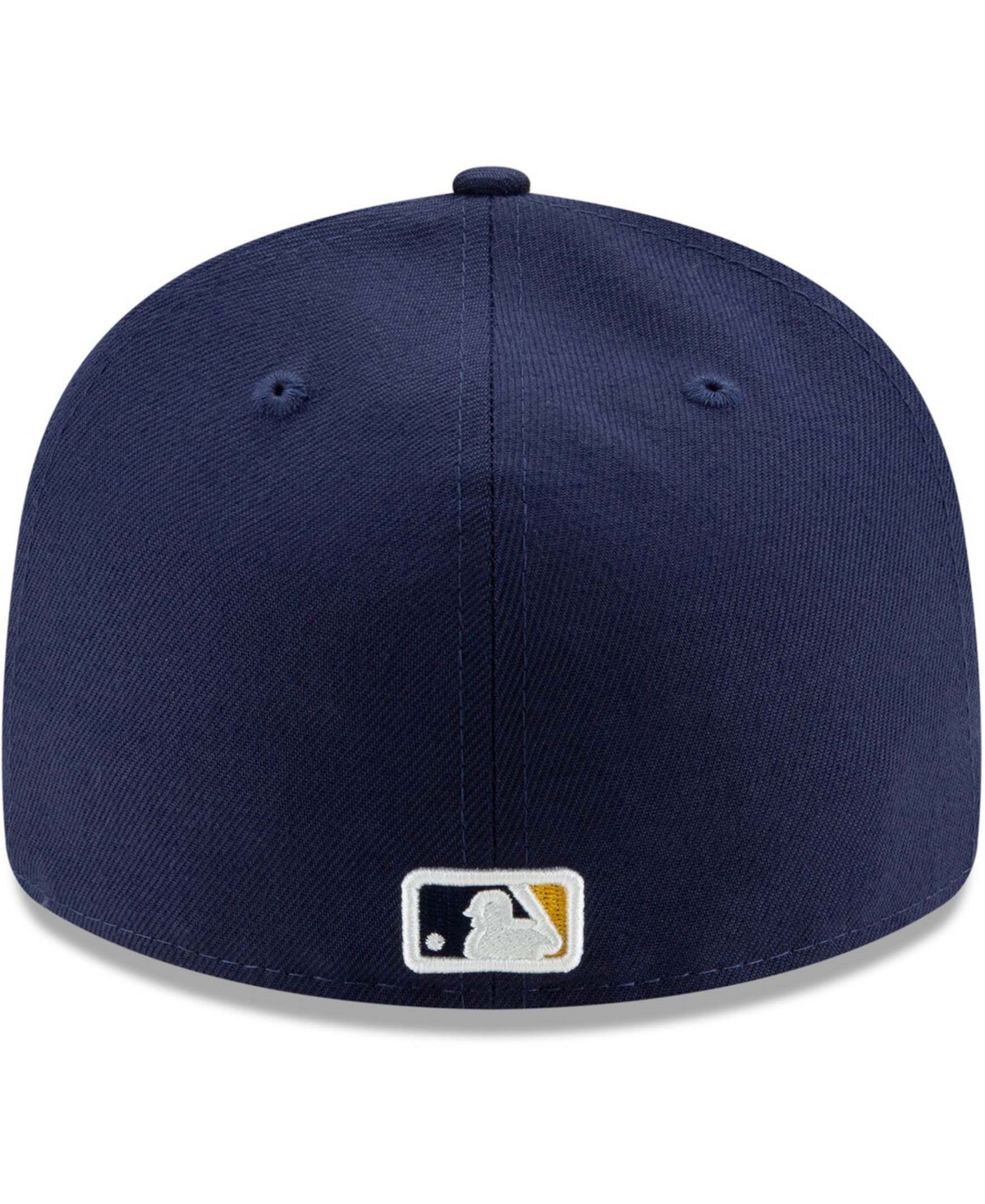Men's Yellow Milwaukee Brewers Alternate 2020 Authentic Collection On-Field Low Profile Fitted Hat - Yellow
