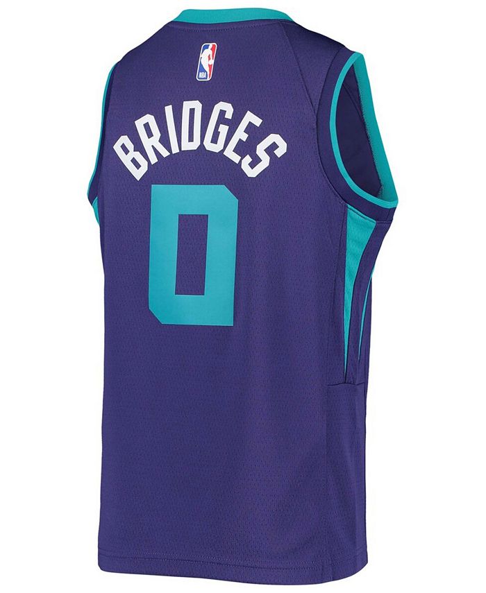 Nike Miles Bridges Charlotte Hornets Icon Swingman Jersey, Big Boys (8-20)  - Macy's