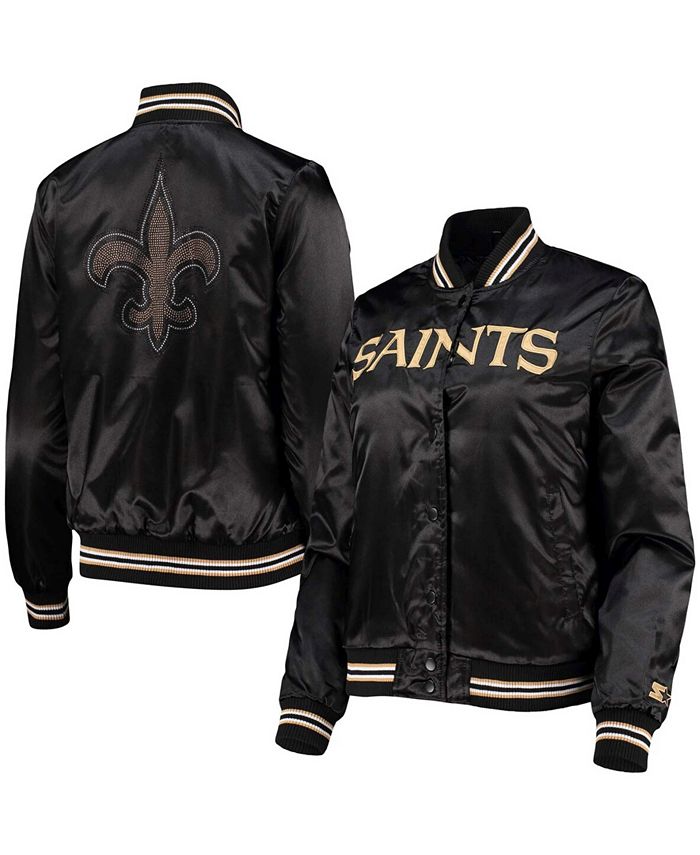 San Francisco 49ers Starter The Tradition II Full-Snap Team Jacket - Black