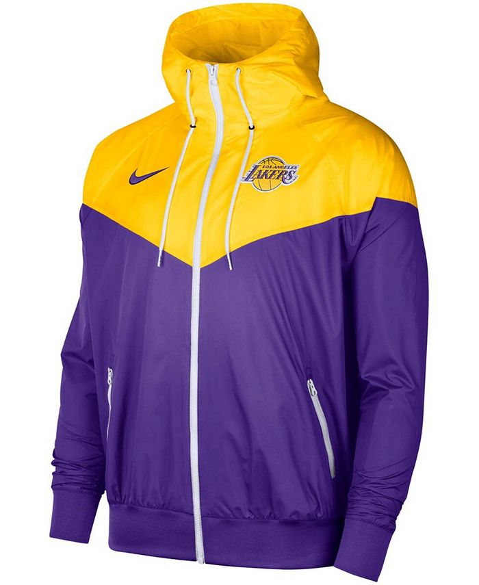 Nike Men's Gold-Tone Los Angeles Lakers 75th Anniversary Courtside ...