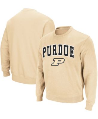 Men's Purdue Boilermakers Arch & Logo Crew Neck Sweatshirt