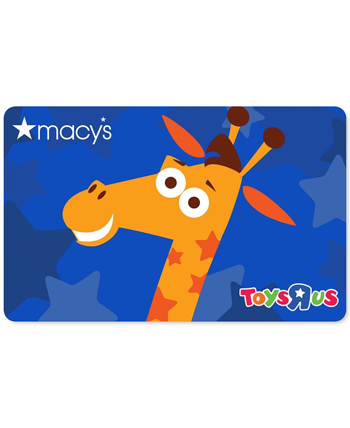 Macy S Toys R Us E Gift Card