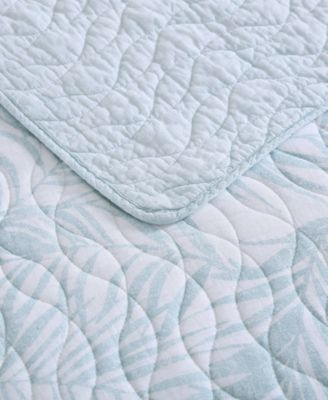 CLOSEOUT! Palmday Cotton Reversible 2 Piece Quilt Set, Twin