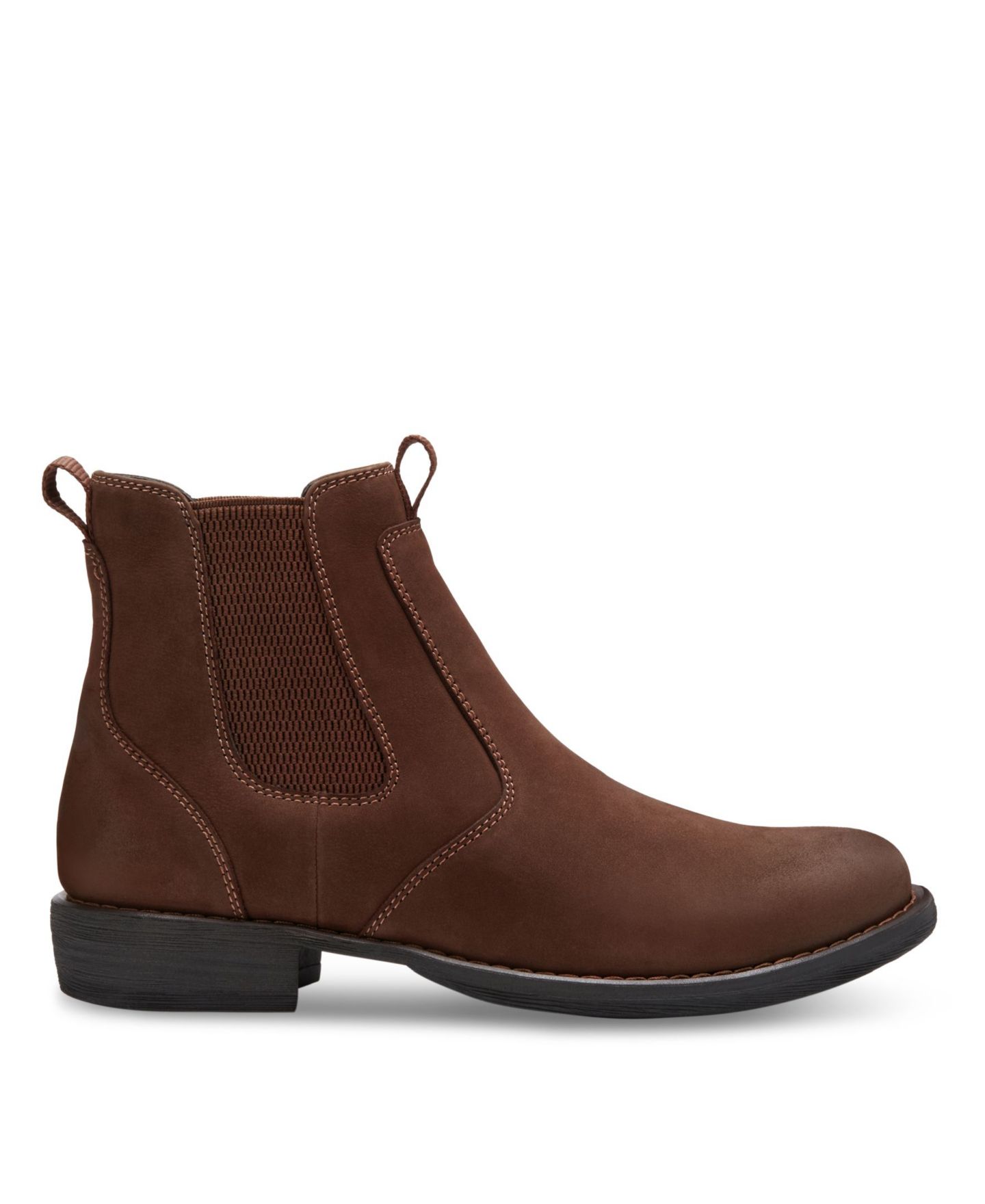 Мужские ботинки Eastland Shoe Daily Double Chelsea, цвет: Коричневый нубуковый — фото 2