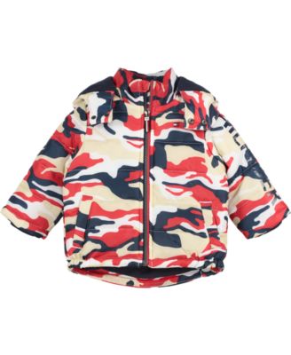 tommy hilfiger camo coat