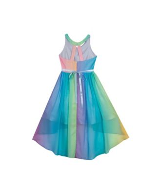 Rainbow Chiffon Dresses