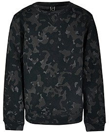 Big Boys Camo-Print Sweatshirt, Created for Macy's 