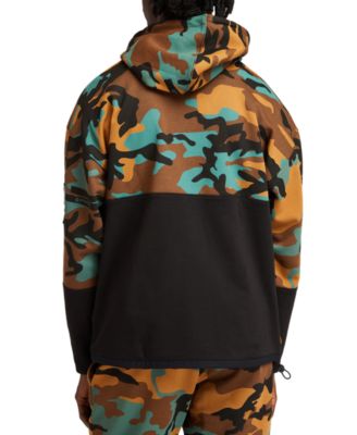 Timberland Men's YC Regular-Fit Camouflage Color blocked Hoodie