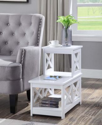 Oxford 2 Step Chairside End Table