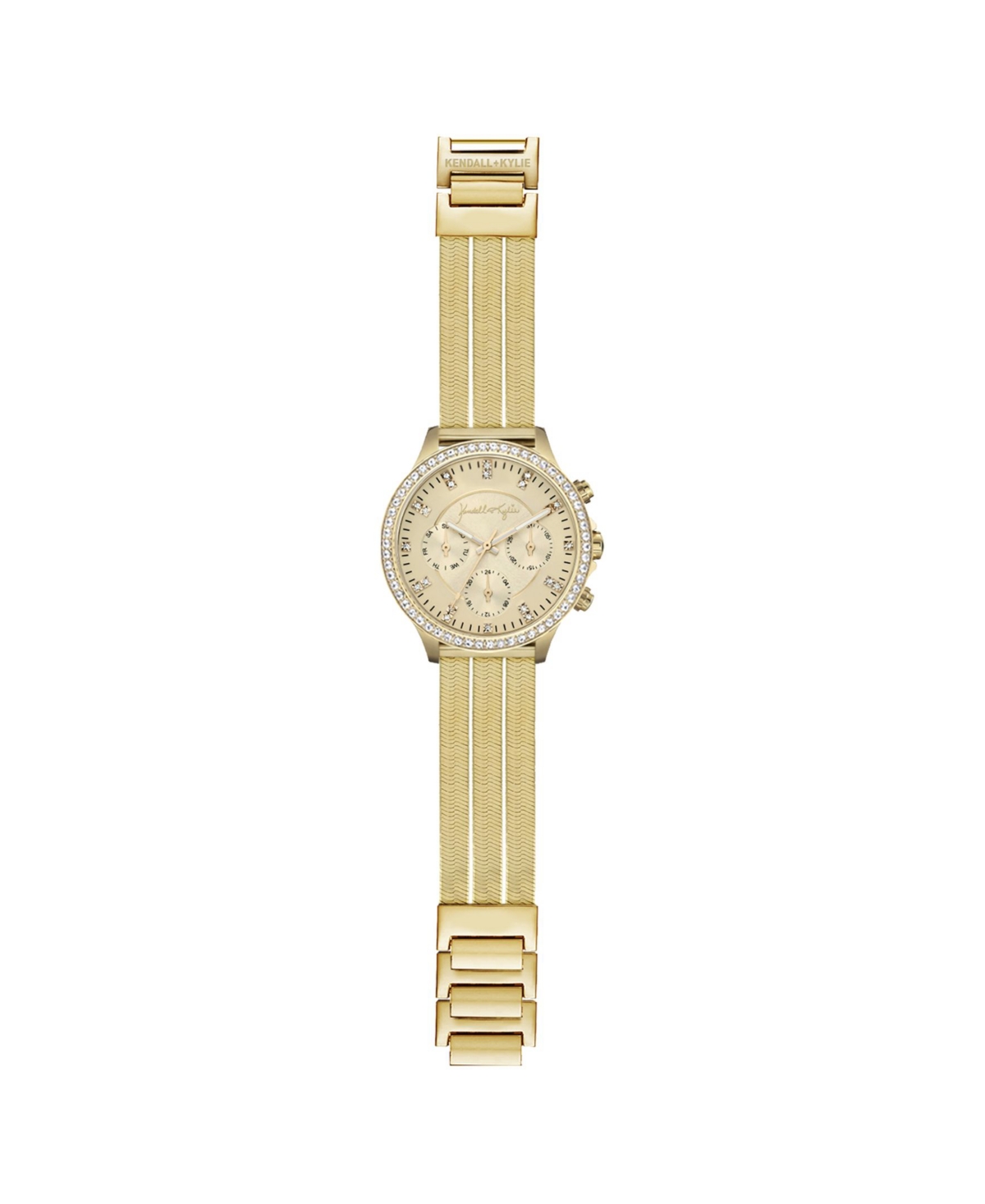 Kendall + Kylie Itouch Women's  Gold-tone Metal Bracelet Watch