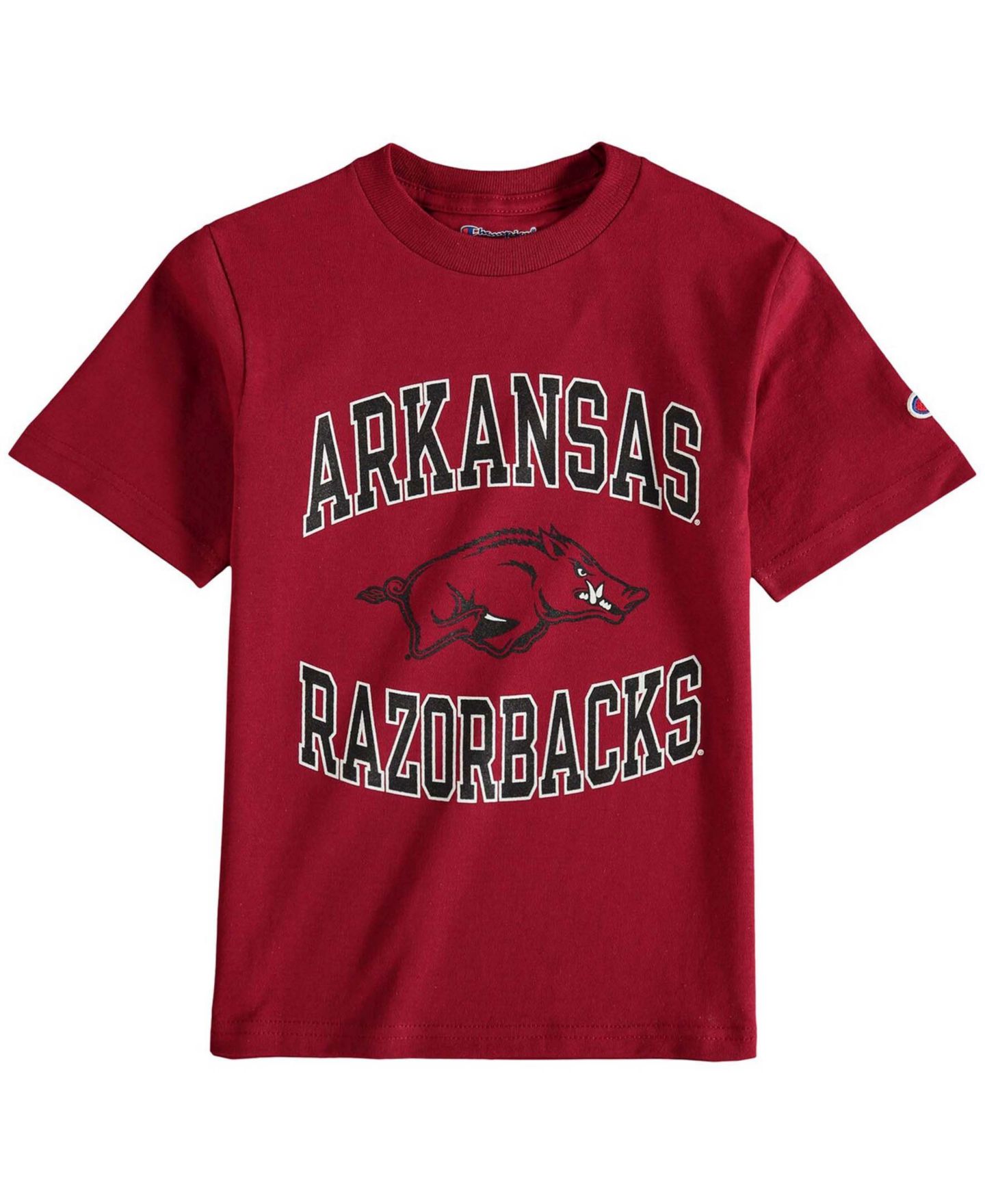 Футболка Champion Cardinal Arkansas Razorbacks Circling Team Jersey T-shirt для мальчиков — фото 1
