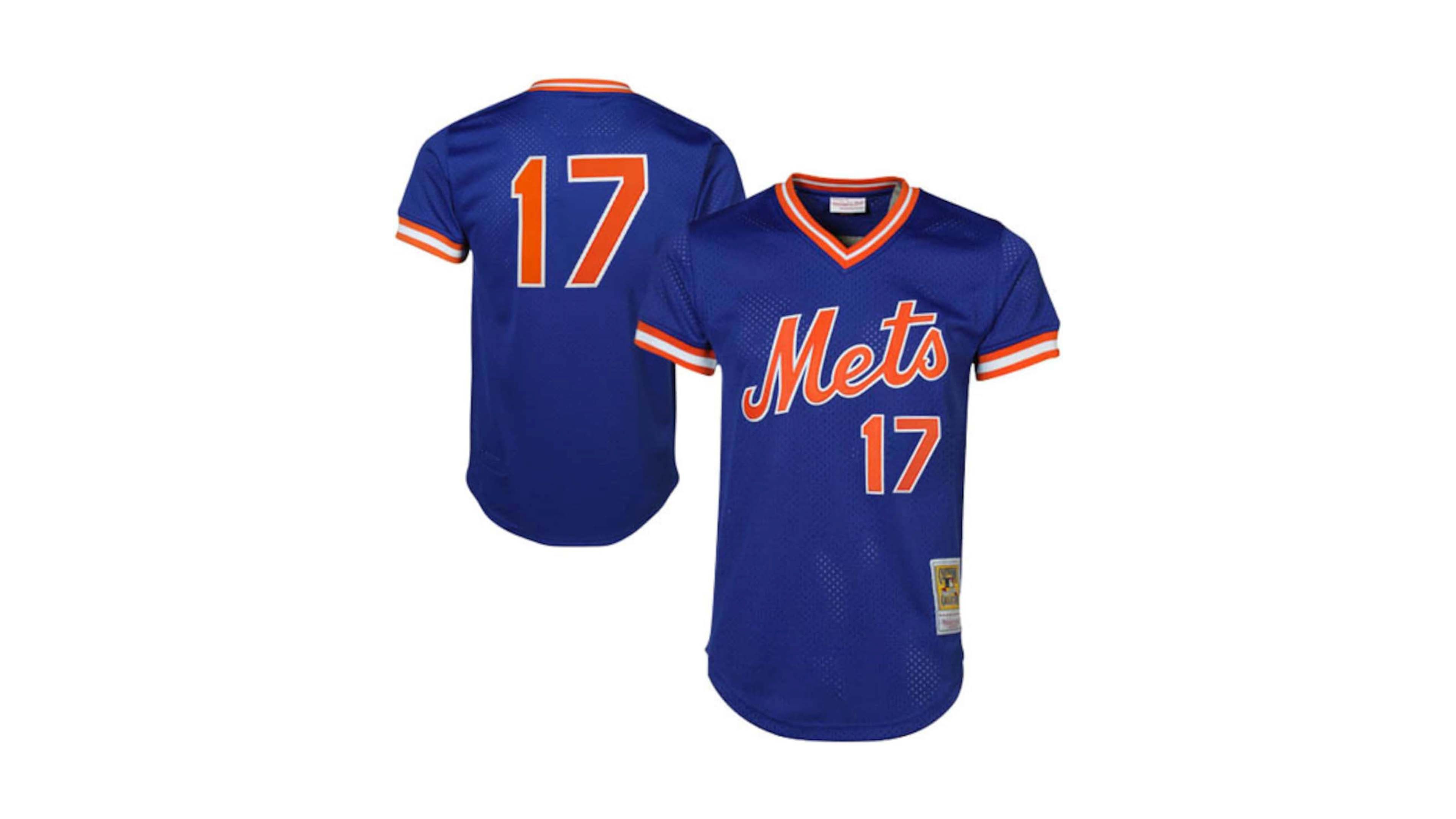 Men's Keith Hernandez Royal New York Mets Cooperstown Mesh Batting Practice Jersey