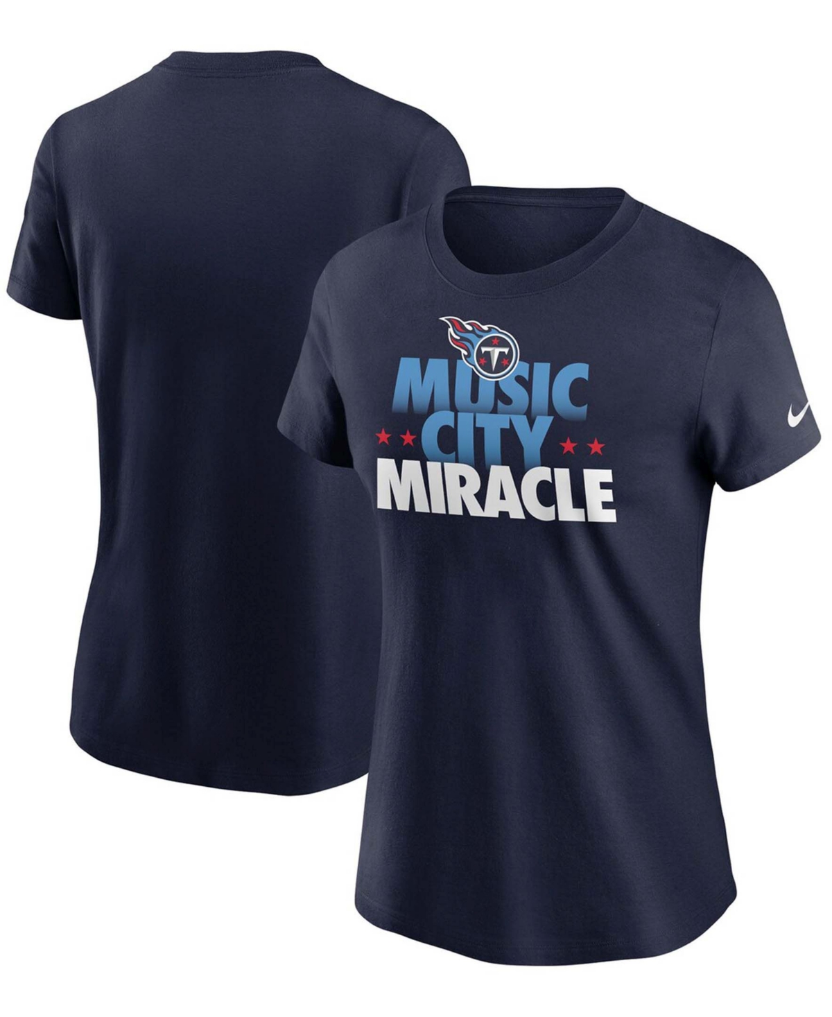 Women'sTennessee Titans Hometown Collection T-shirt - Navy