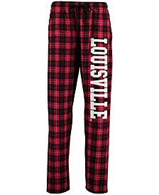 Women's Red Louisville Cardinals Flannel Pajama Pants