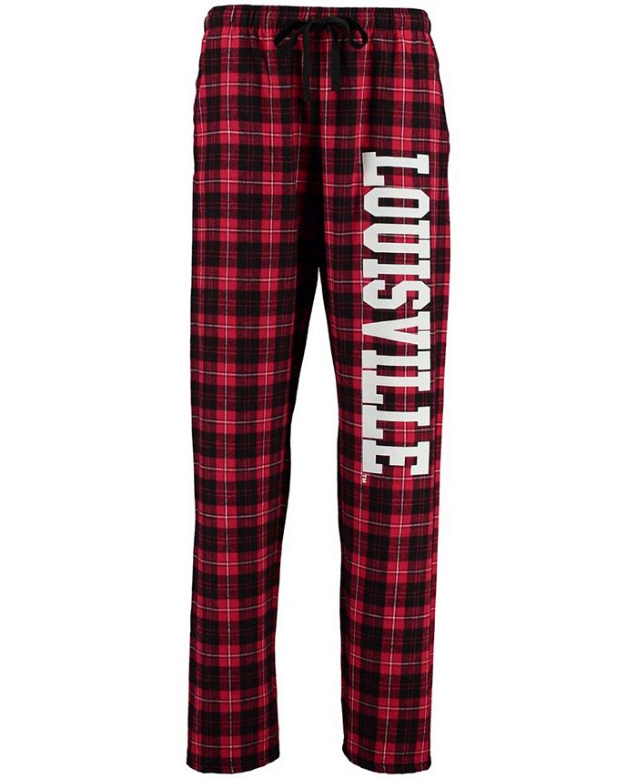 Boxercraft Women's Red Louisville Cardinals Flannel Pajama Pants - Macy's