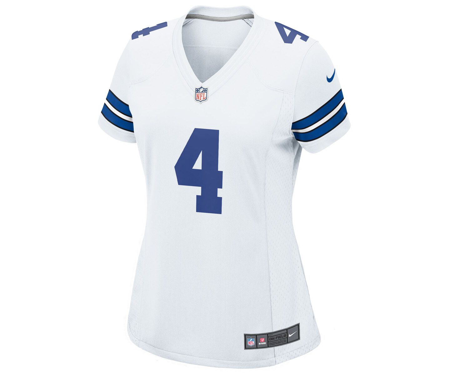 Женский топ Nike Dak Prescott Dallas Cowboys Team Game Jersey — фото 2