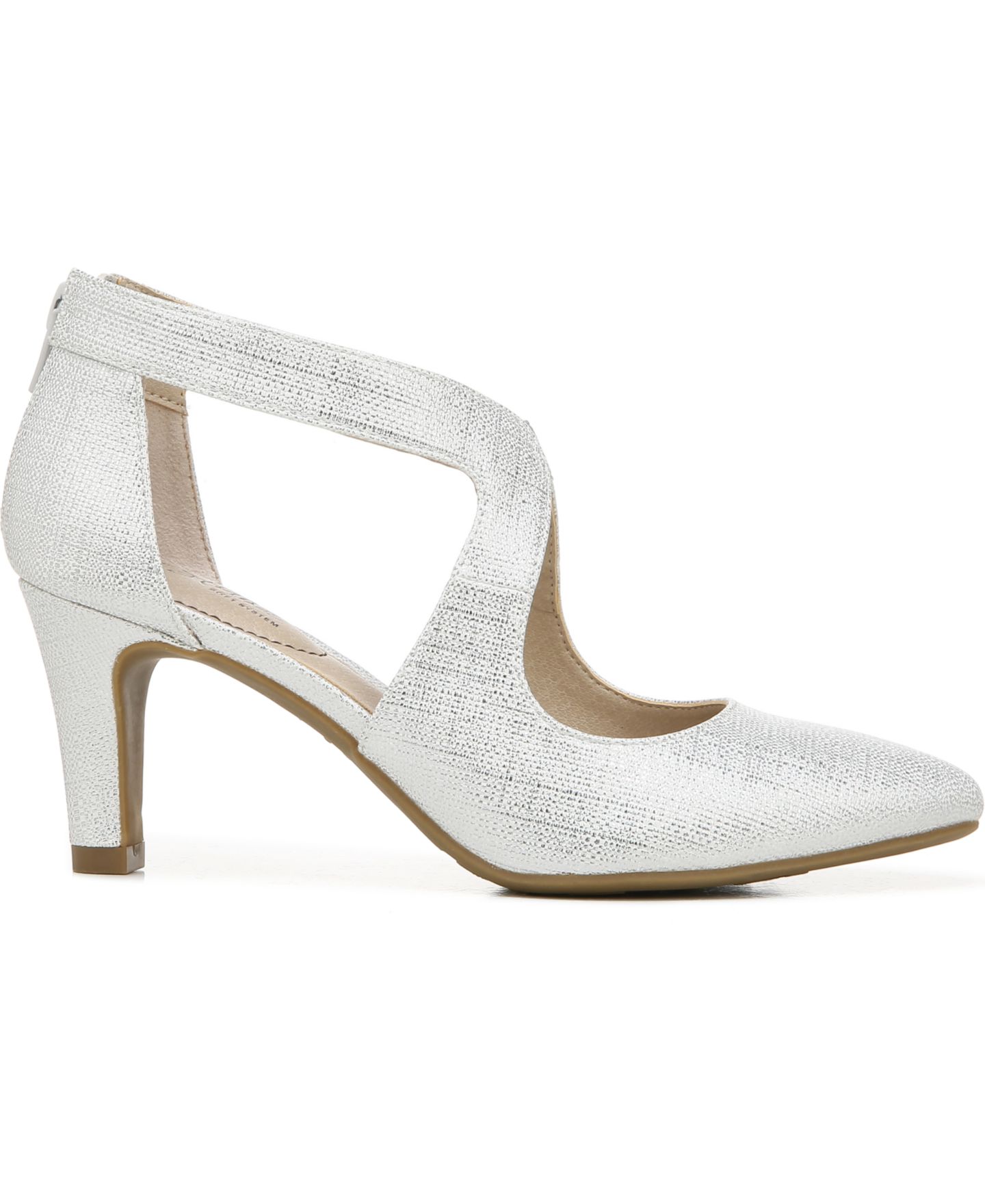 Женские туфли LifeStride Giovanna 2 Dress Pumps, цвет: Серебряная искусственная кожа — фото 2