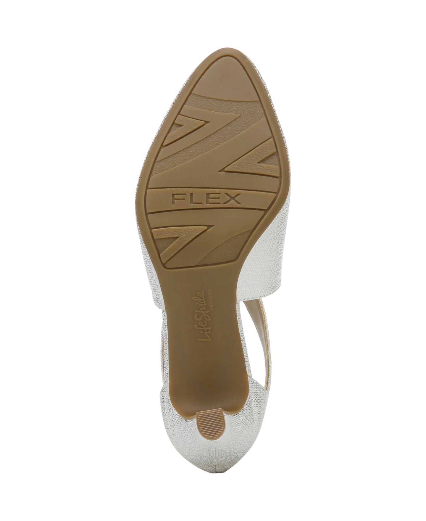 Женские туфли LifeStride Giovanna 2 Dress Pumps, цвет: Серебряная искусственная кожа — фото 5