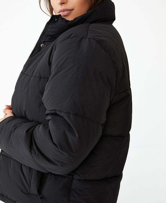 COTTON ON Trendy Plus Size Mother Puffer Jacket & Reviews - Trendy Plus ...