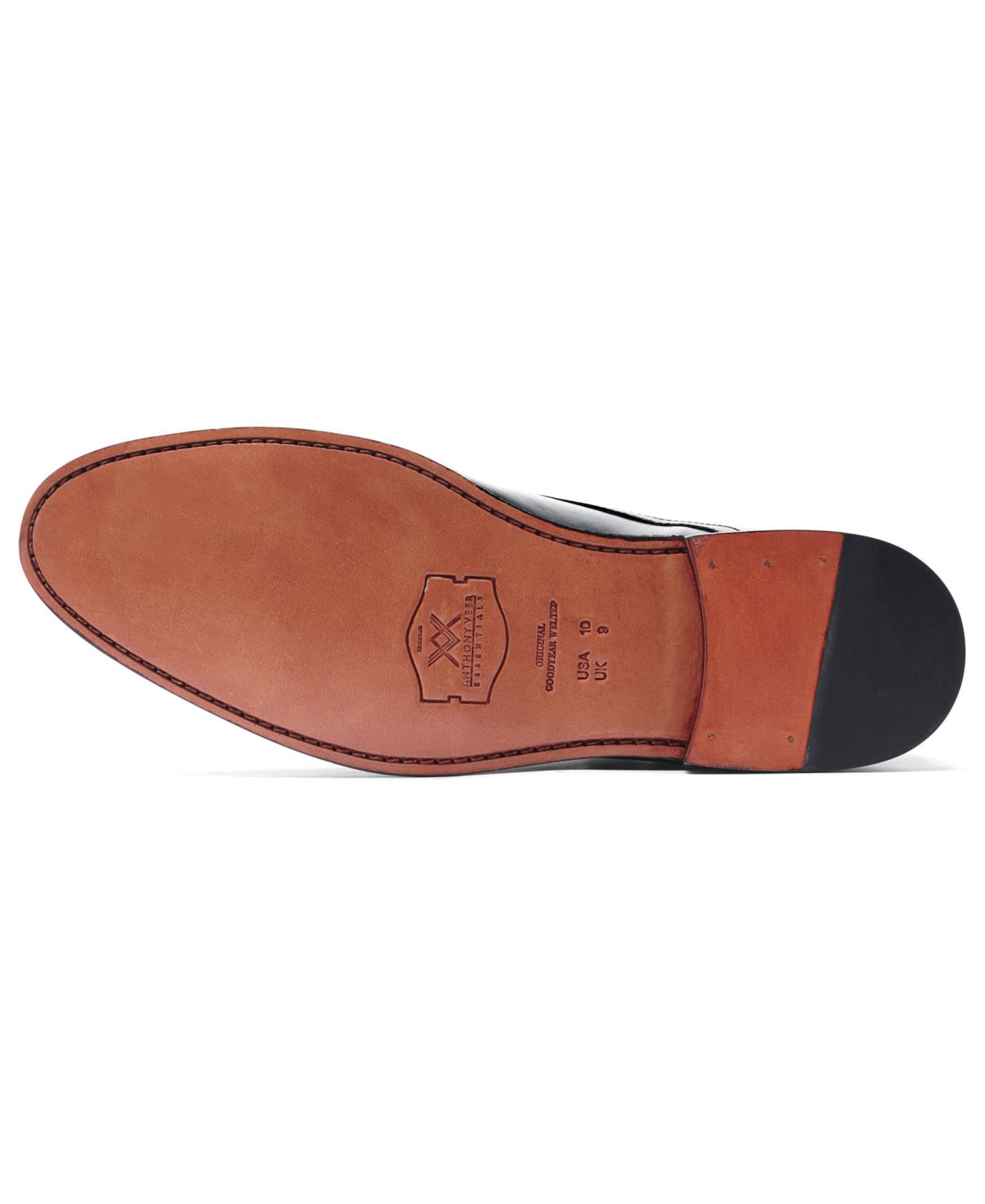 Обувь Anthony Veer Men's Roosevelt II Double Monk Strap Goodyear Welt Dress Shoe, цвет: Чёрный — фото 5