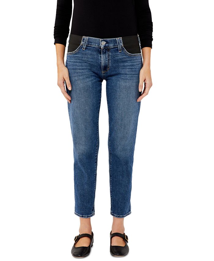 Joe's Jeans SidePanel Boyfriend Maternity Jeans Macy's