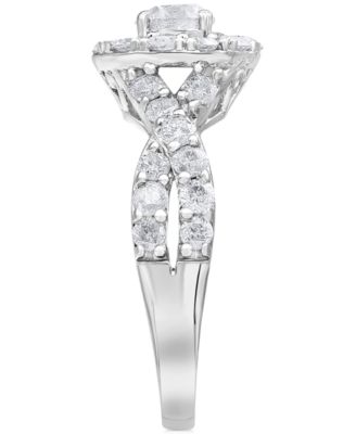 Diamond Bridal Set (2 ct. t.w.) in 14k White Gold